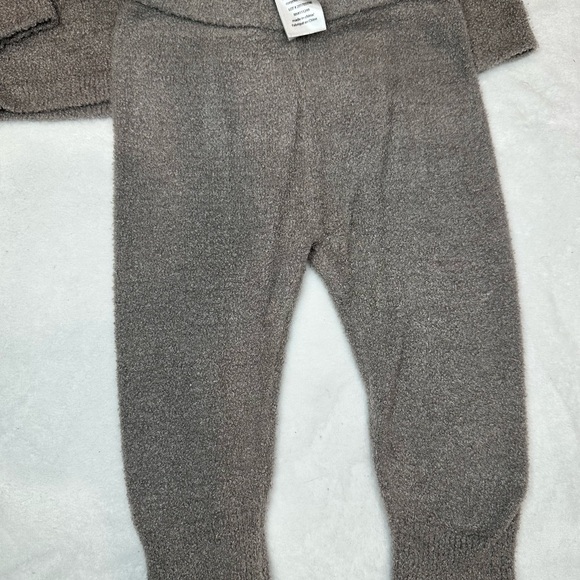 Barefoot Dreams Cozychic lite Kids Cardi and pant Set - Gray 12 - 18 months - Picture 2 of 10